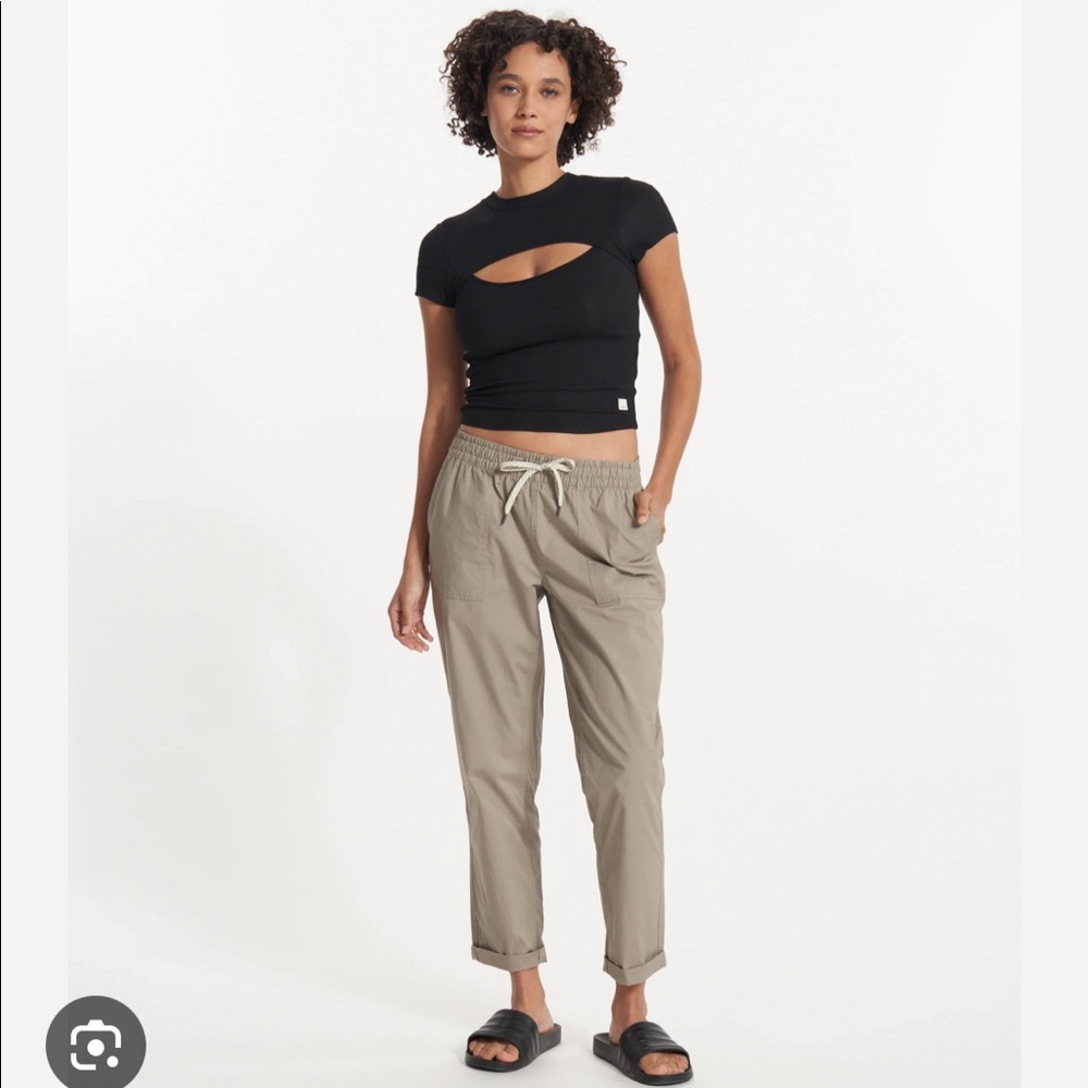 Vuori ripstop pants - Khaki, XL
